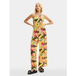 Desigual Kombinezon Tropical Party 24SWMW22 Rumena Regular Fit