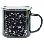 CREATIVE skodelica emajl Good morning 778022