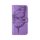 Chameleon Samsung Galaxy S21 FE - Preklopna torbica (WLGO-Butterfly) - vijolična