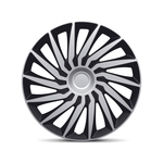 AUTOSTYLE pokrovi platišč Kendo Silver/Black 16''