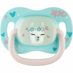 Canpol babies Exotic Animals Silicone Soother Llama 18m+ simetrična silikonska duda 1 kos
