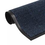 vidaXL Protiprašni predpražnik pravokotni taftani 90x150 cm moder