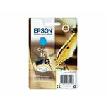 EPSON T1622 (C13T16224022), originalna kartuša, azurna, 3,1ml, Za tiskalnik: EPSON WORKFORCE WF2630, EPSON WORKFORCE WF2760DWF, EPSON WORKFORCE