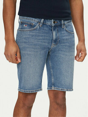 Tommy Jeans Jeans kratke hlače Scanton DM0DM18797 Modra Slim Fit