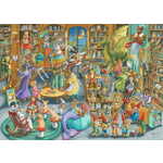 WEBHIDDENBRAND RAVENSBURGER Midnight in the Library Puzzle 1000 kosov