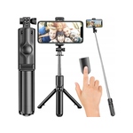 MG Tripod bluetooth selfie stick, črna