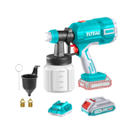 TOTAL TOOLS akumulatorska razpršilna pištola SET 800 ml /min /P20S / INDUSTRIAL