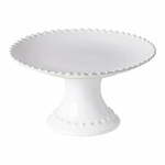 Bel keramičen pladenj za torte Costa Nova Pearl, ⌀ 22 cm