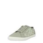 TOM TAILOR Nizke superge pastelno zelena / bela 24065839