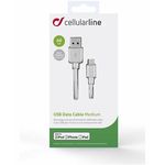 CellularLine kabel USB v Lightning, 60 cm, bel