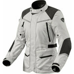 Rev'it! Voltiac 3 H2O Ladies Silver/Black 36 Tekstilna jakna