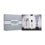 Mont Blanc Explorer Platinum Set parfumska voda 100 ml + gel za prhanje 100 ml + parfumska voda 7,5 ml za moške