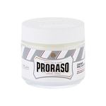 PRORASO White Pre-Shaving Cream krema za lažje britje z mentolom, evkaliptusom in glicerinom 100 ml