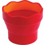 Faber-Castell lonček Click&Go, rdeč