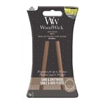 Woodwick Nadomestne kadilne palice za avtomobile Sand & Dritwood (Auto Reeds Refill)