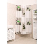 TENDANCE kopalniška zavesa + 12 kljukic 180x180cm dune 1103606