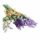 Umetne rastline v kompletu 3 ks Lavender Bouquet – Casa Selección