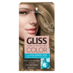 Schwarzkopf Gliss Color Care &amp; Moisture barva za lase, 8-0 Natural Blonde