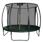 Raj Sport Trampolin 14FT - 427 cm z notranjo mrežo + lestev - temno zelena
