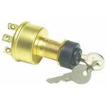 Osculati Watertight ignition key 4 positions brass