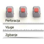 DAHLE kreativni set za 508 DA00981 3.generacije (perforacija, vijuge, zlaganje)