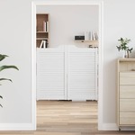 vidaXL Swing Doors Louvred Design 2 para Bela 90x100 cm