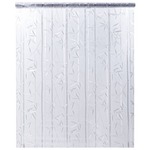 vidaXL Okenska folija matirana vzorec bambusa 90x500 cm PVC
