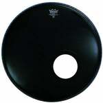 Remo P3-1022-ES Powerstroke 3 Ebony Bass 22" Črna Rezonančna opna za boben