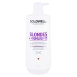 Goldwell Dualsenses Blondes Highlights šampon za blond lase in lase s prameni 1000 ml za ženske
