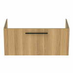 Stenska omarica za pod umivalnik v hrastovem dekorju v naravni barvi 100x44 cm i.Life B – Ideal Standard
