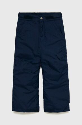 Otroške hlače Columbia mornarsko modra barva - mornarsko modra. Otroško Hlače iz kolekcije Columbia. Model izdelan iz enobarvne tkanine.