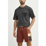 Kratke hlače Columbia Painted Peak moške, rjava barva, 2074501 - rjava. Kratke hlače iz kolekcije Columbia. Model izdelan iz udobnega materiala.