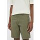 Levi's kratke hlače - zelena. Kratke hlače iz kolekcije Levi's. Model izdelan iz enobarvnega materiala.
