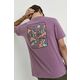 Bombažna kratka majica Billabong BILLABONG X ADVENTURE DIVISION moška, vijolična barva - vijolična. Lahkotna kratka majica iz kolekcije Billabong, izdelana iz visokokakovostne pletenine, ki je bila izdelana na trajnostni način. Model iz izjemno...
