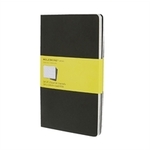 Moleskine zvezek velik, karo, mehke platnice – 3 kosi, indigo modri