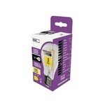 Emos Filament A60 LED zatemnilna žarnica, E27, toplo bela