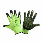 PROLINE rokavice XL nitrile zeleno-črne PROFIX L221410K
