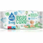GoWipes Extra Care vlažni čistilni robčki za otroke za občutljivo kožo 0+ 60 kos