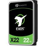 SEAGATE Exos X22 22TB disk, 512E/4KN, 8.89cm (3.5"), SAS 12Gb/s, 7200 obratov/min
