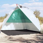 Vidaxl Šotor za plažo morsko zelen za hitro postavitev vodoodporen