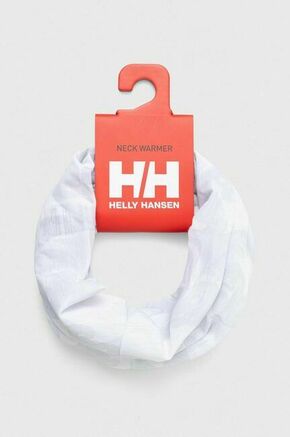 Tuba šal Helly Hansen rdeča barva - bela. Tuba šal iz kolekcije Helly Hansen. Model izdelan iz materiala
