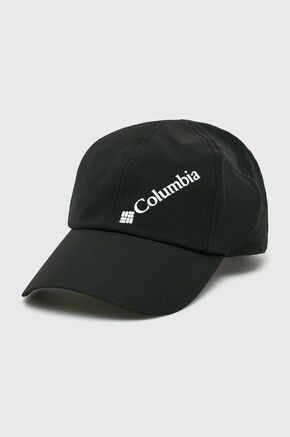 Columbia kapa - črna. Baseball kapa iz kolekcije Columbia. Model izdelan iz tkanine s potiskom.