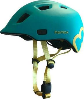 Hamax Cyclohelma Thundercap Turquoise/Yellow 47-52