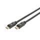 Digitus kabel, DisplayPort z ojačevalcem, 15m, 4K 60Hz, črn (AK-340105-150-S)