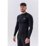 Nebbia Functional T-shirt with Long Sleeves Active Black M Fitnes majica