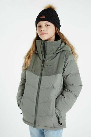 Otroška jakna Protest siva barva - siva. Otroški jakna iz kolekcije Protest. Delno podložen model