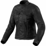 Rev'it! Trucker Ladies Black XL Tekstilna jakna