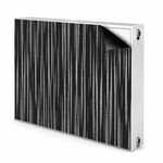 tulup.si Pokrov radiatorja Črni projekt 100x60 cm
