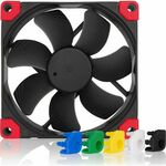 Noctua Noctua NF-A9 PWM CH.BK.S 9,2 cm računalniški ventilator, tih delovanje in učinkovito hlajenje v črni barvi