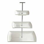 3-stopenjski porcelanast etažer Maxwell & Williams East Meets West